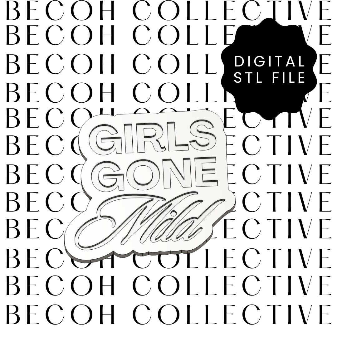 Girls Gone Mild Cookie Stamp & Cutter