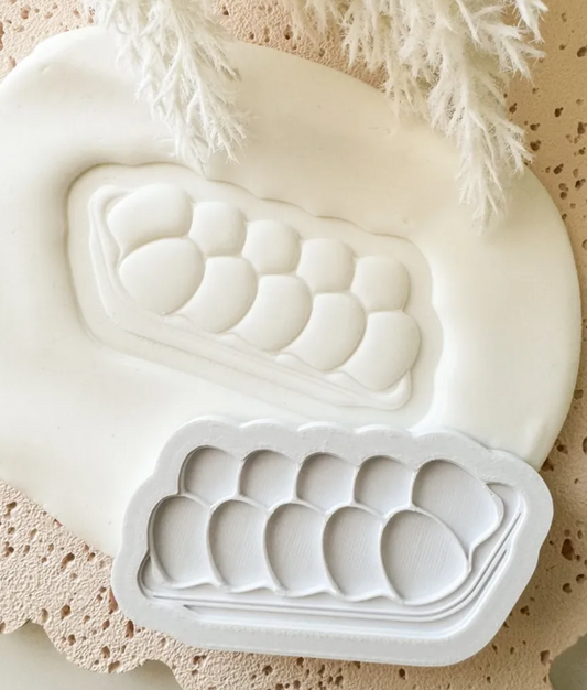 Carton of Eggs Cookie Stamp & Cutter