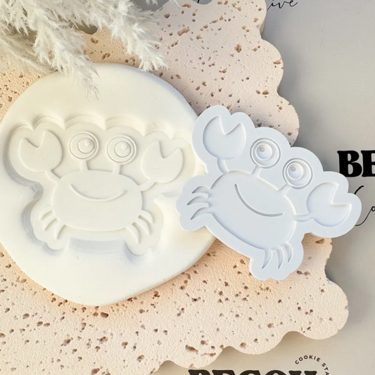 Crab Cookie Stamp & Cutter