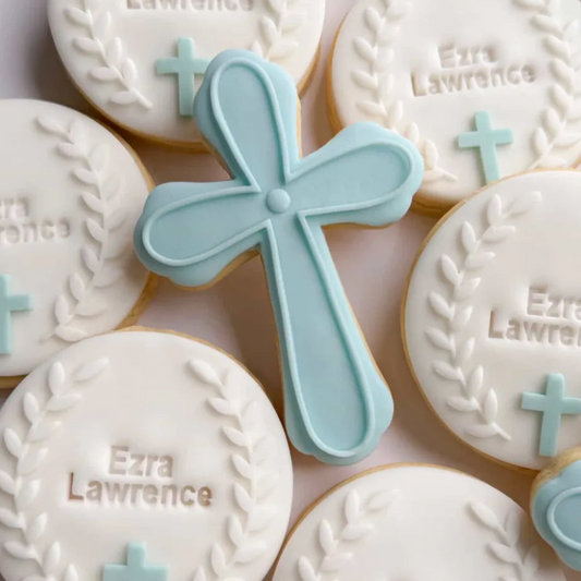 Cross Cookie Stamp & Cutter