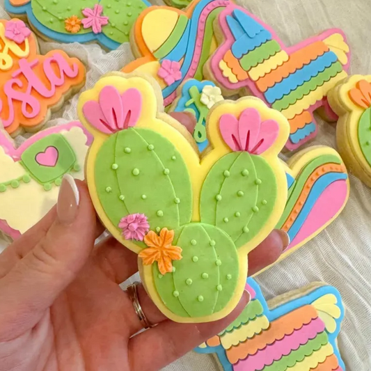 Cactus Cookie Stamp & Cutter