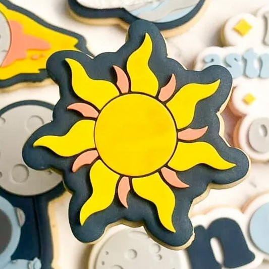Hot Sun Cookie Stamp & Cutter