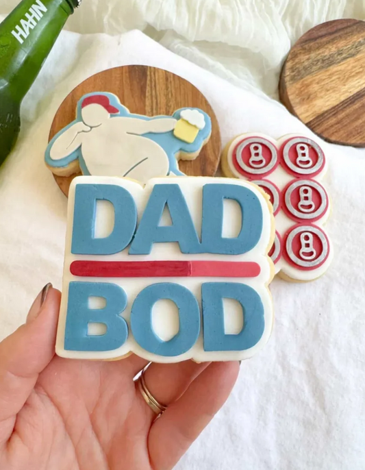 Dad Bod Cookie Stamp & Cutter