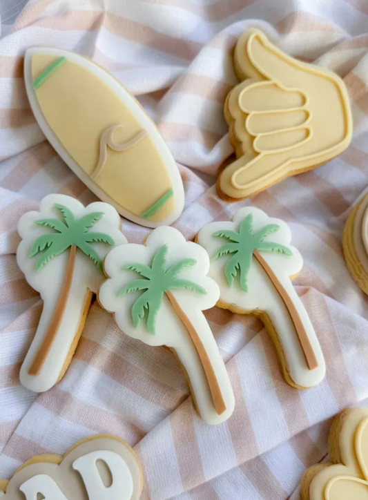 Palm Tree Cookie Stamp & Cutter