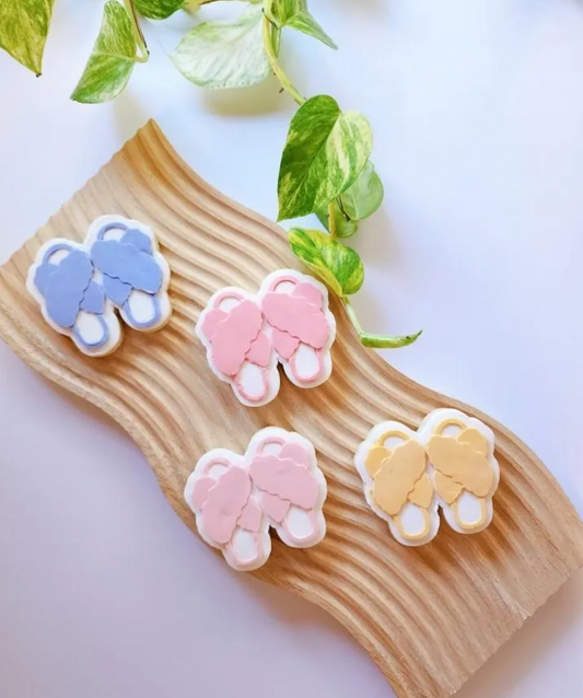 Fluffy Slippers Cookie Stamp & Cutter
