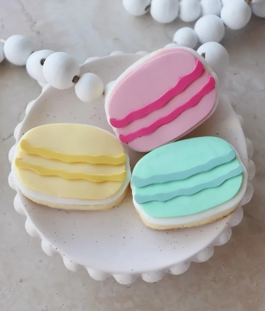 Macaron Cookie Stamp & Cutter