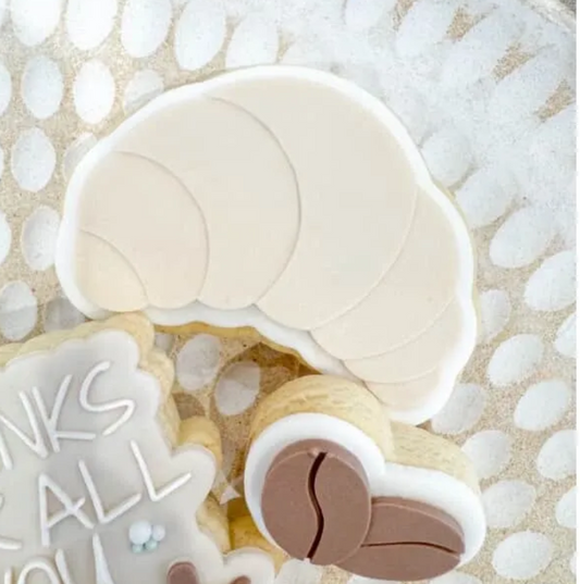 Croissant Cookie Stamp & Cutter