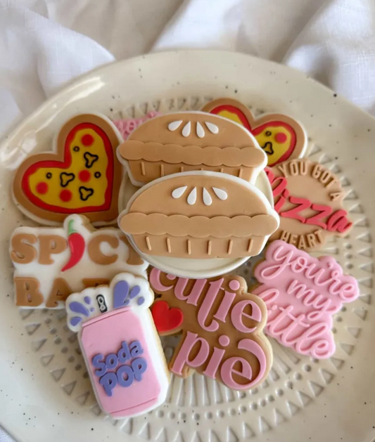 Pie Cookie Stamp and Cutter