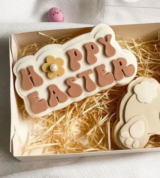 Hoppy Easter Cookie Stamp and Cutter