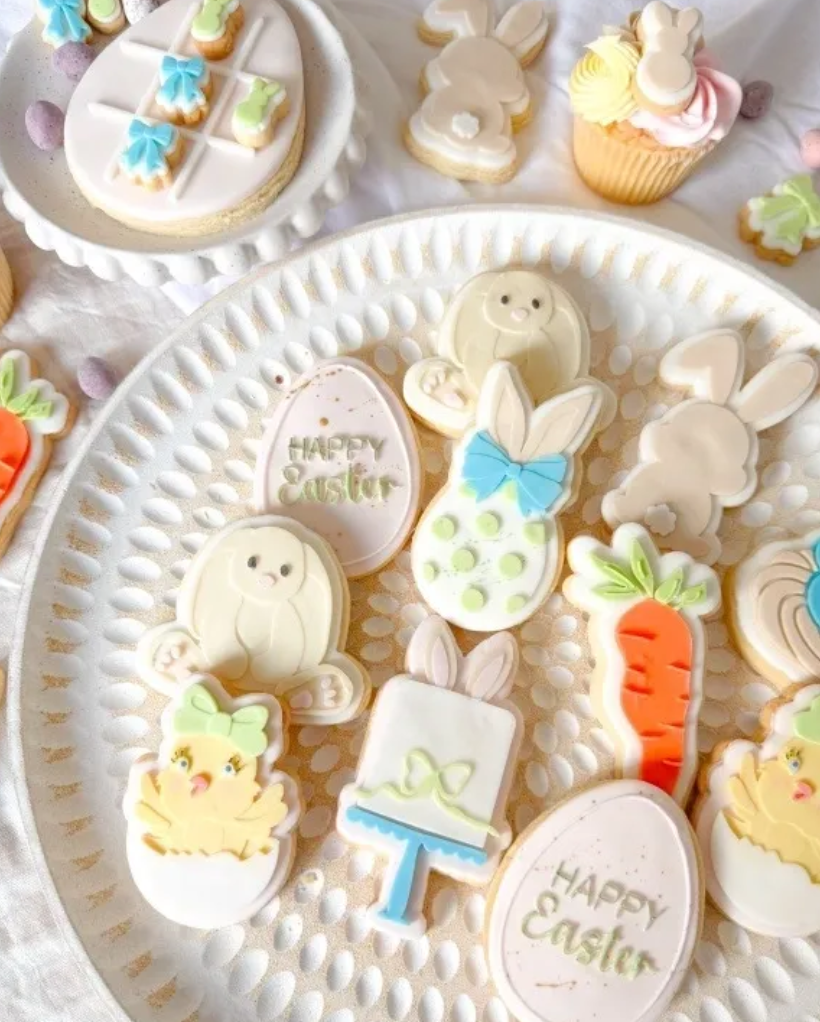 Floppy Ear Bunny Cookie Stamp & Cutter