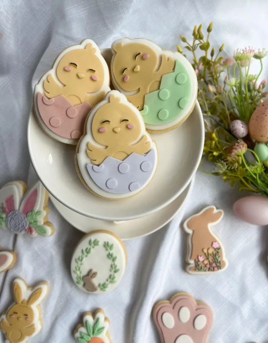 Hatching Chick Cookie Stamp & Cutter