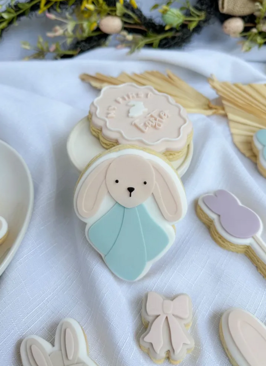 Bunny Blankey Cookie Stamp & Cutter