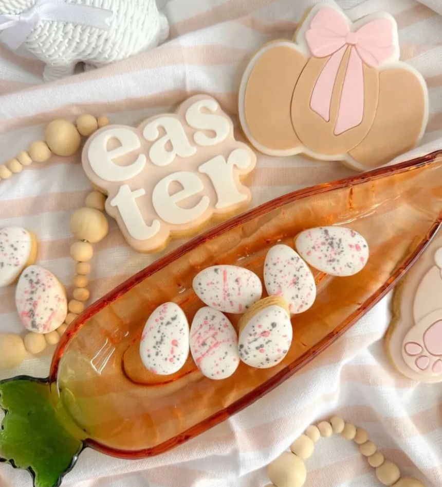 Mini Eggs Rounded Multi Cookie Stamp & Cutter