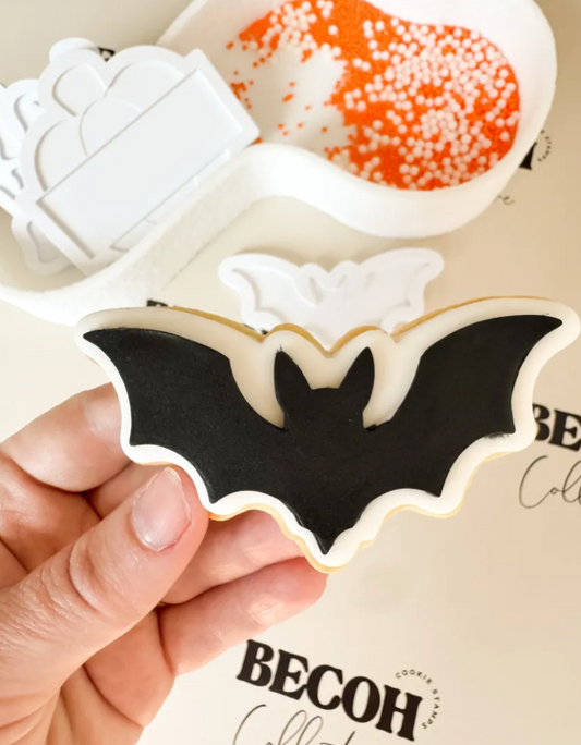Bat Cookie Stamp & Cutter