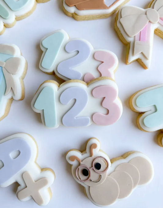 123 Cookie Stamp & Cutter