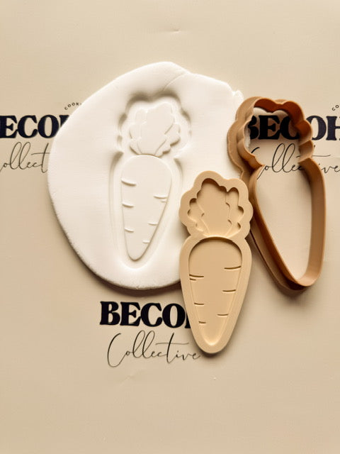 Carrot Cookie Stamp and Cutter – BECOH Collective
