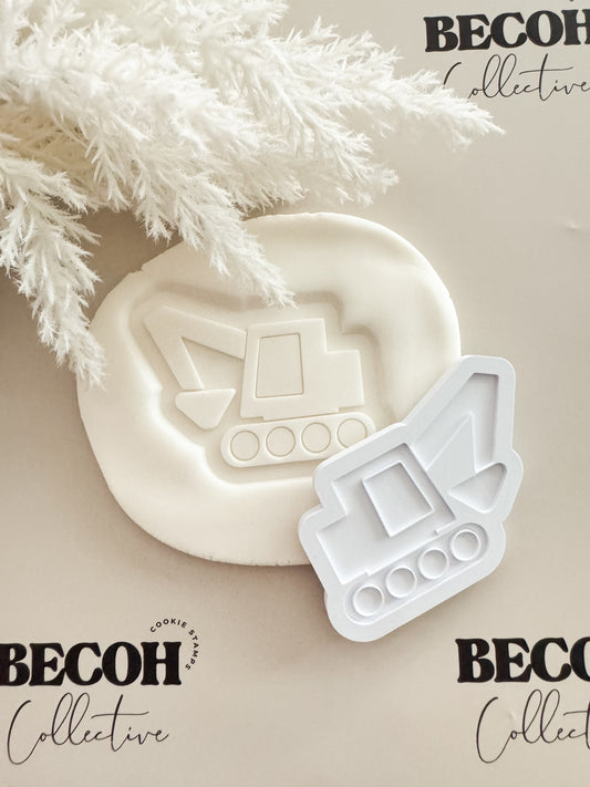 Digger Cookie Stamp & Cutter