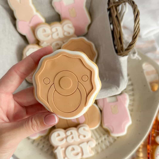 Wavy Dummy Cookie Stamp & Cutter