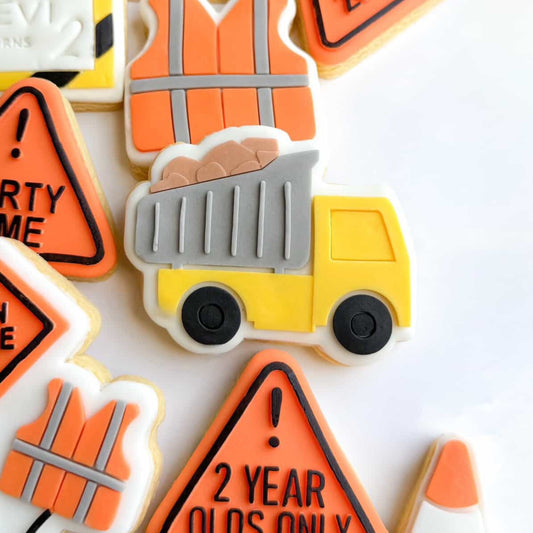 Dump Truck Cookie Stamp & Cutter