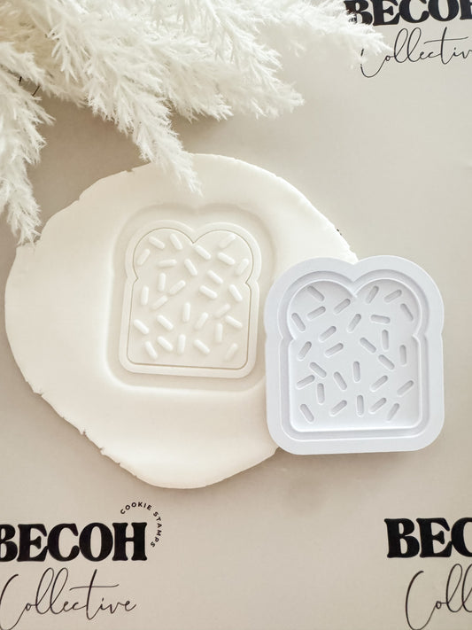 Fairy Bread Cookie Stamp & Cutter