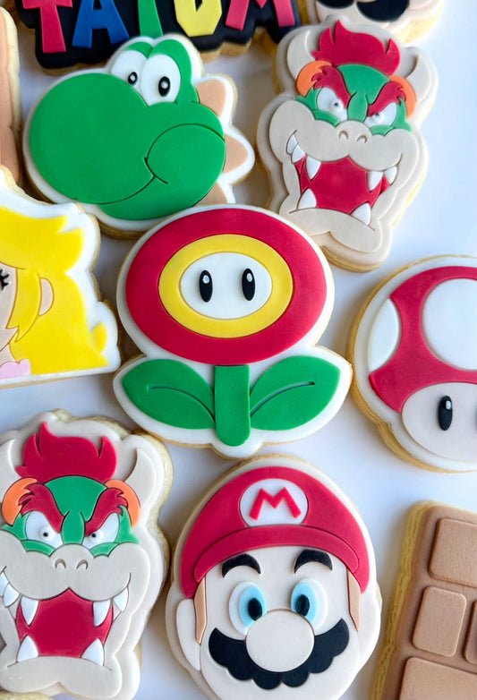 Piranha Plant Cookie Stamp & Cutter