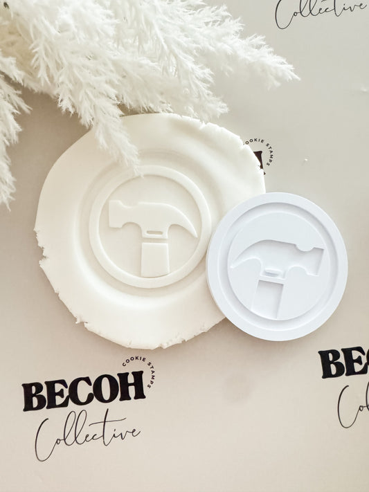 Hammer Logo Cookie Stamp & Cutter