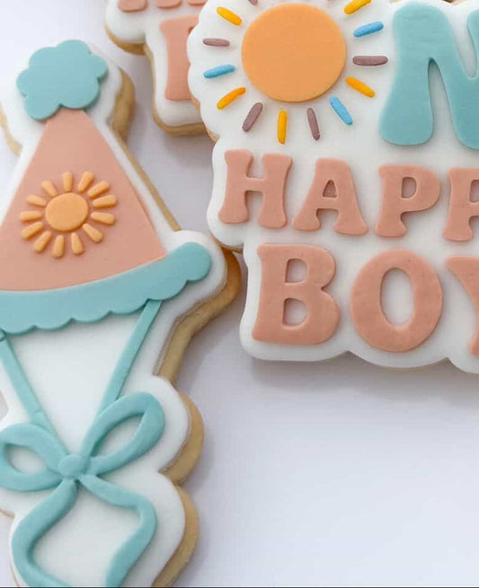 Party Hat with Sun Cookie Stamp & Cutter