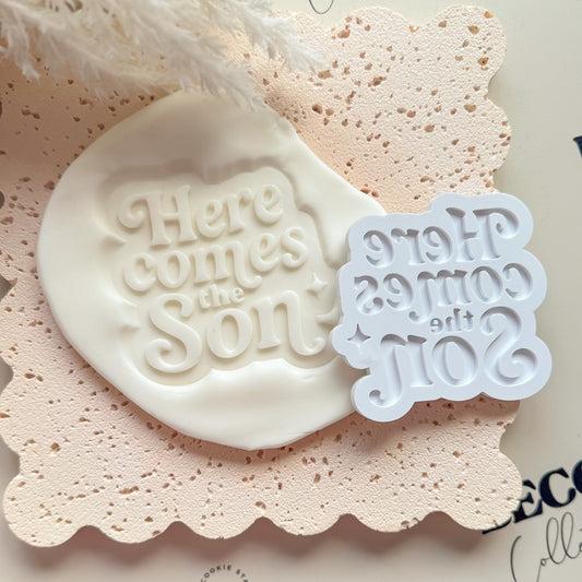 Here Comes the Son Cookie Stamp & Cutter