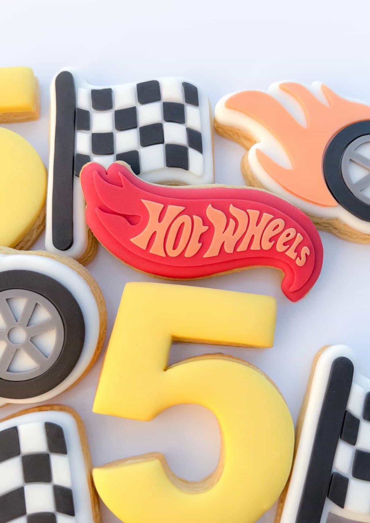 Single Race Flag Cookie Stamp & Cutter