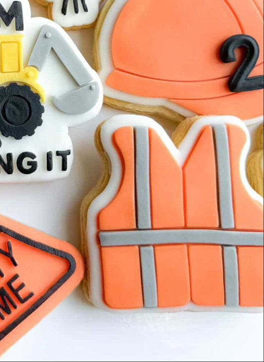 High Vis Vest Cookie Stamp & Cutter