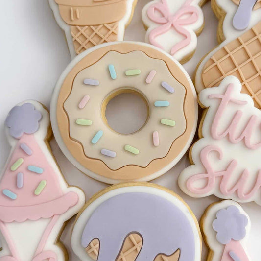 Donut Cookie Stamp & Cutter