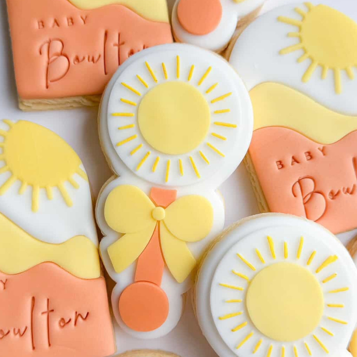 Sun Rattle Cookie Stamp and Cutter