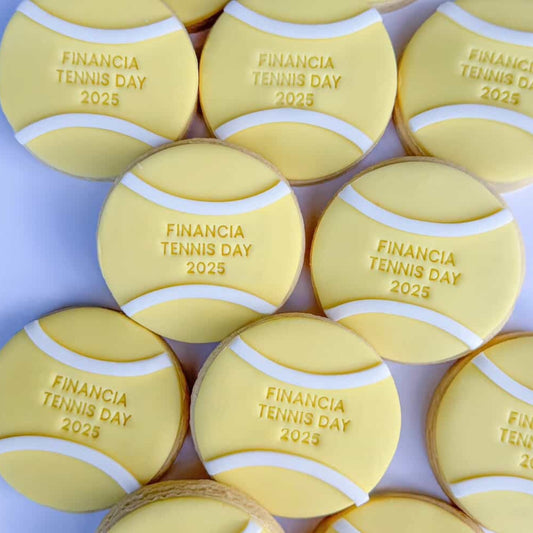 Tennis Ball Cookie Stamp & Cutter