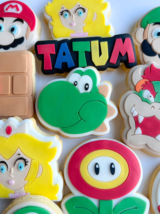Yoshi Face Cookie Stamp & Cutter